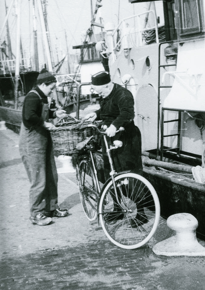 een visje halen op de haven